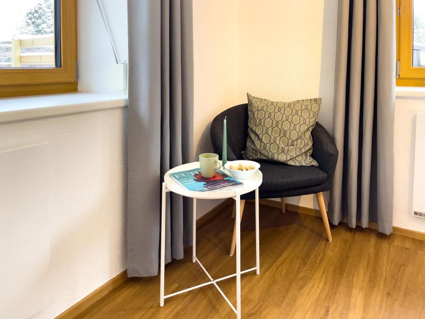 Modernes Apartment - 3 Schlafzimmer - 2 Kostenlose Parkplaetze フューゲン エクステリア 写真