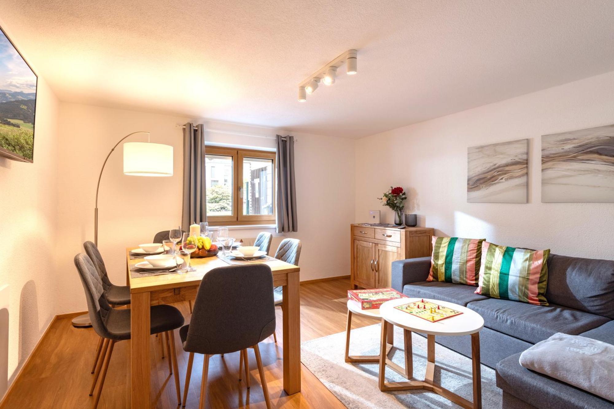 Modernes Apartment - 3 Schlafzimmer - 2 Kostenlose Parkplaetze フューゲン エクステリア 写真